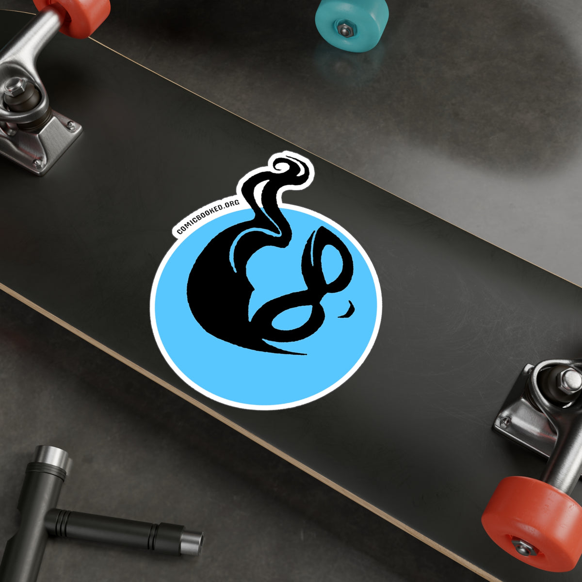 Masked Vigilante ComicBooked! Kiss-Cut Vinyl Decal