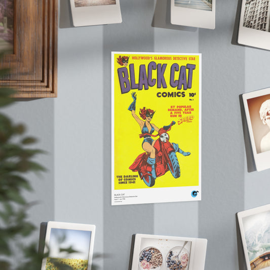 Black Cat 1 Cover Golden Age Mini Print