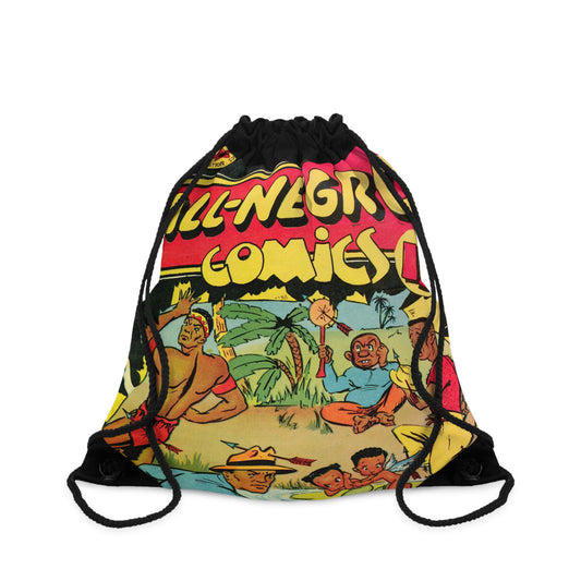 All-Negro Comics 1 Cover Golden Age Lined Drawstring Bag