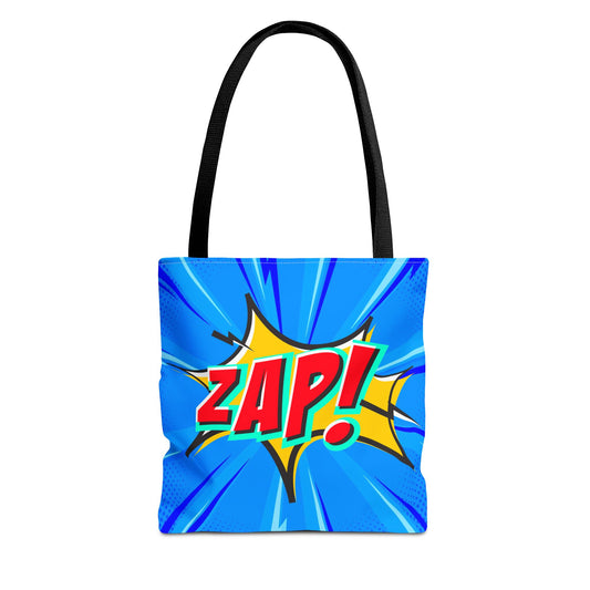 ZAP! KA-POW! ComicBooked! Tote Bag