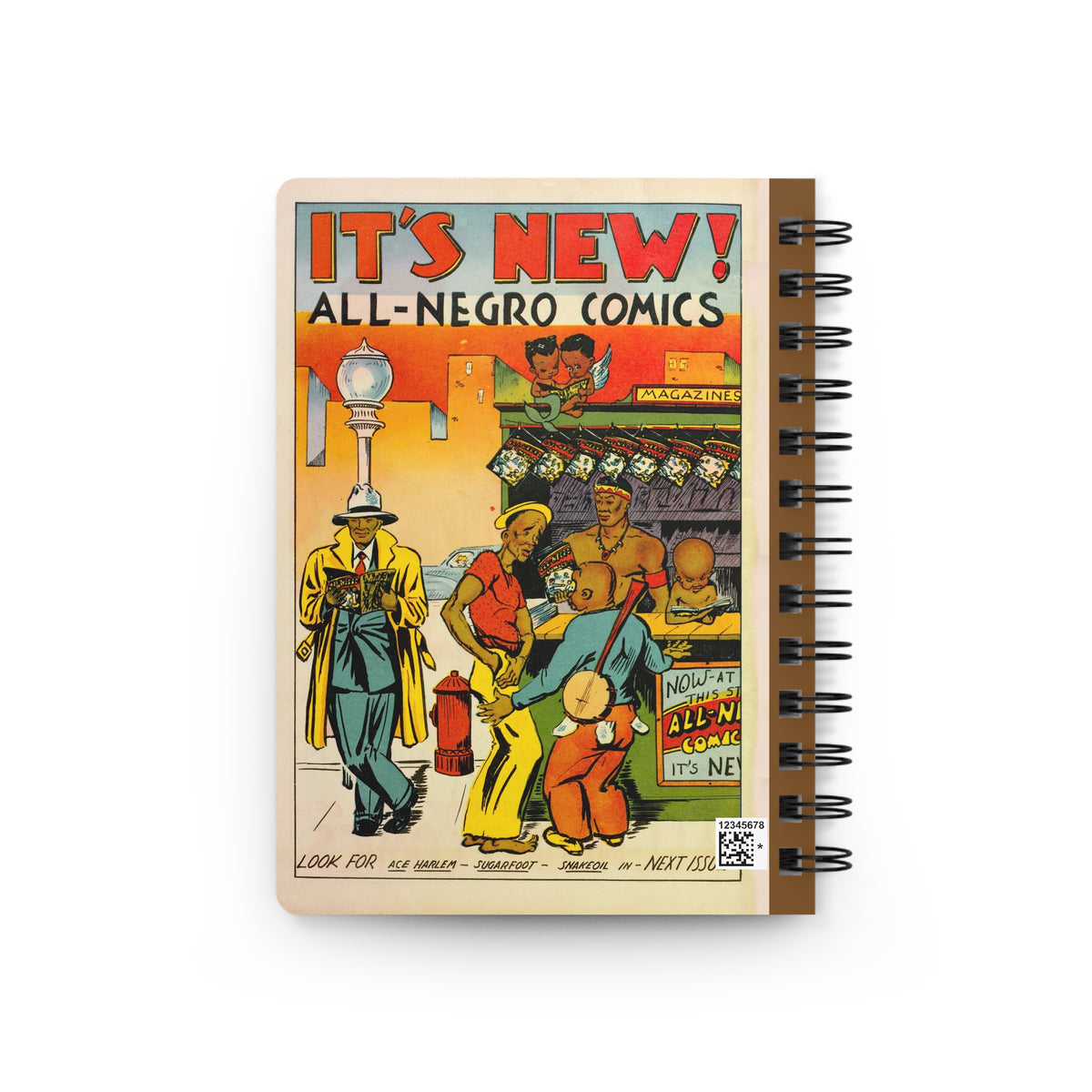 All-Negro Comics 1 Golden Age Spiral Notebook