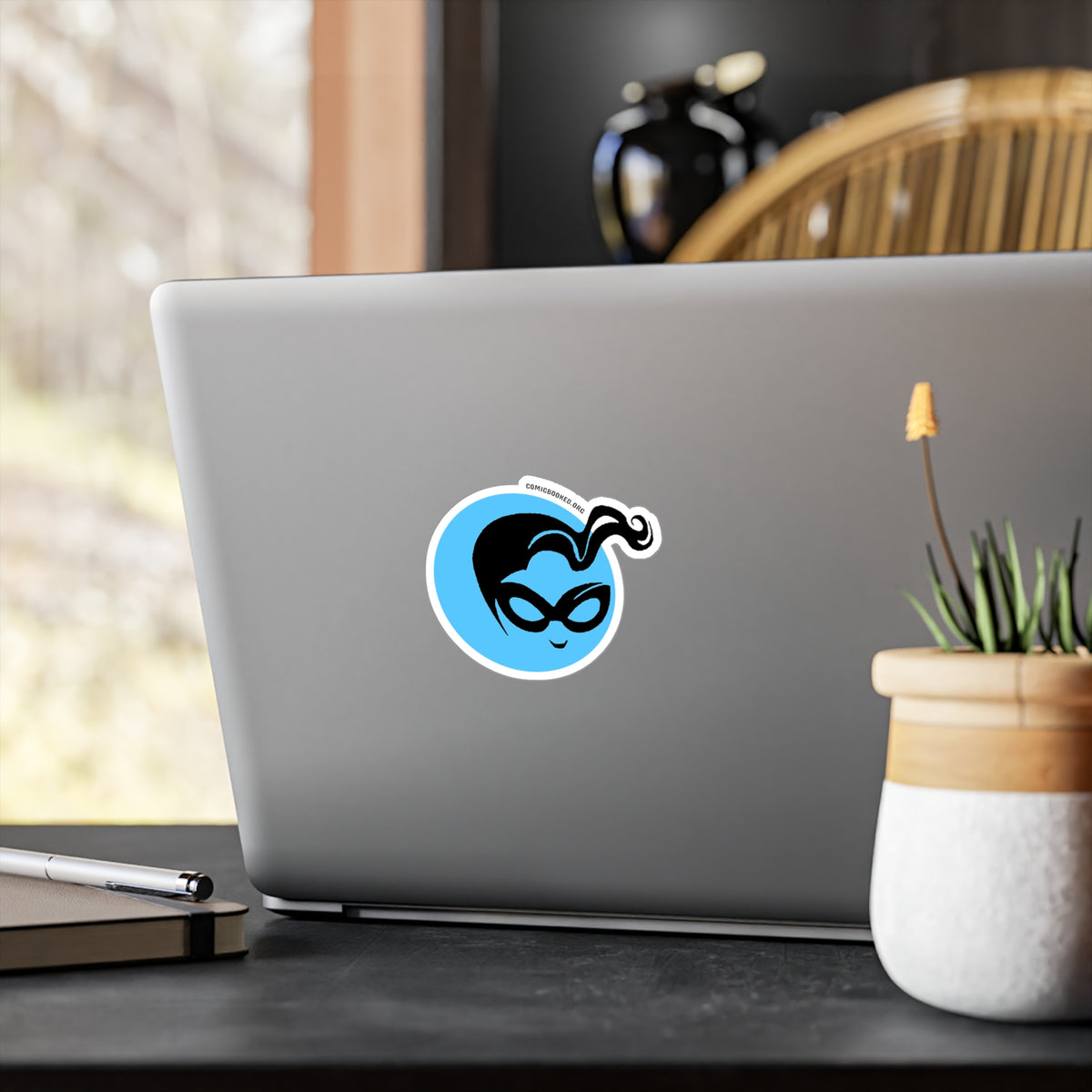 Masked Vigilante ComicBooked! Kiss-Cut Vinyl Decal