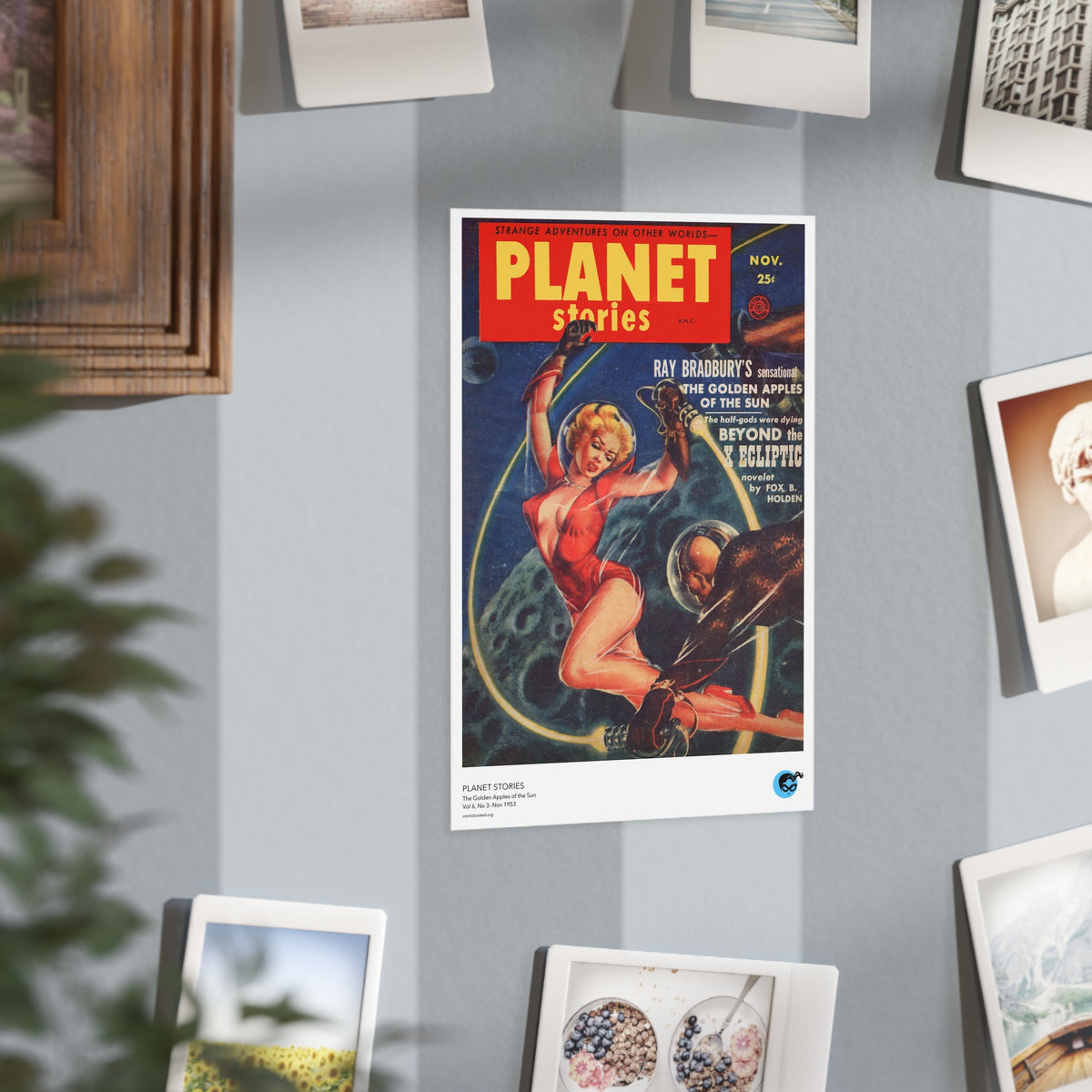 Planet Stories Vol 6 No 3 Cover Golden Age Mini Print
