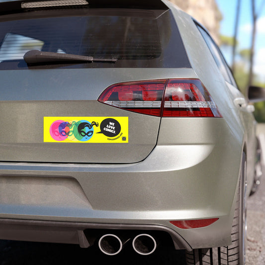 Masked Vigilante We Love Comics ComicBooked! Rectangle Car Magnet