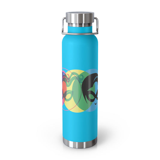 Masked Vigilante We Love Comics ComicBooked! Copper Vacuum Insulated Bottle With Handle
