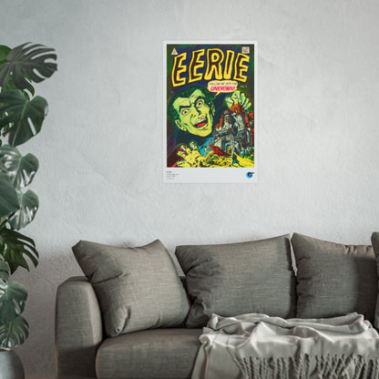 Eerie 8 Cover Golden Age Poster