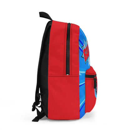 Red Masked Vigilante We Love Comics ComicBooked! Backpack
