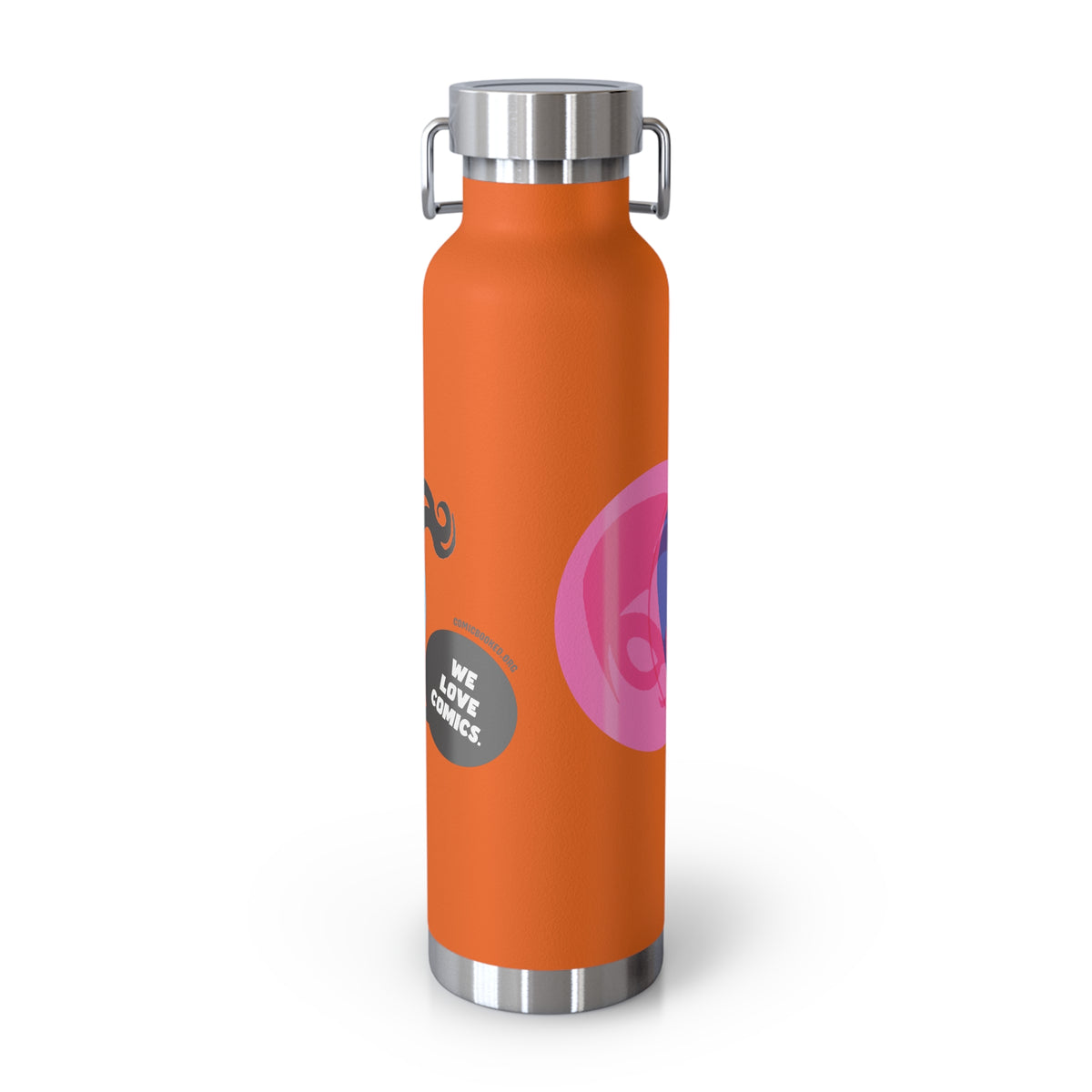Masked Vigilante We Love Comics ComicBooked! Copper Vacuum Insulated Bottle With Handle