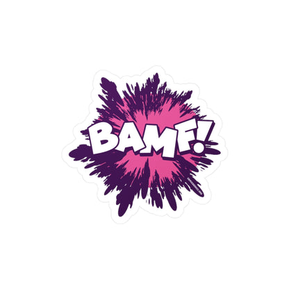 BAMF! Blerdy Bird Kiss-Cut Vinyl Decal