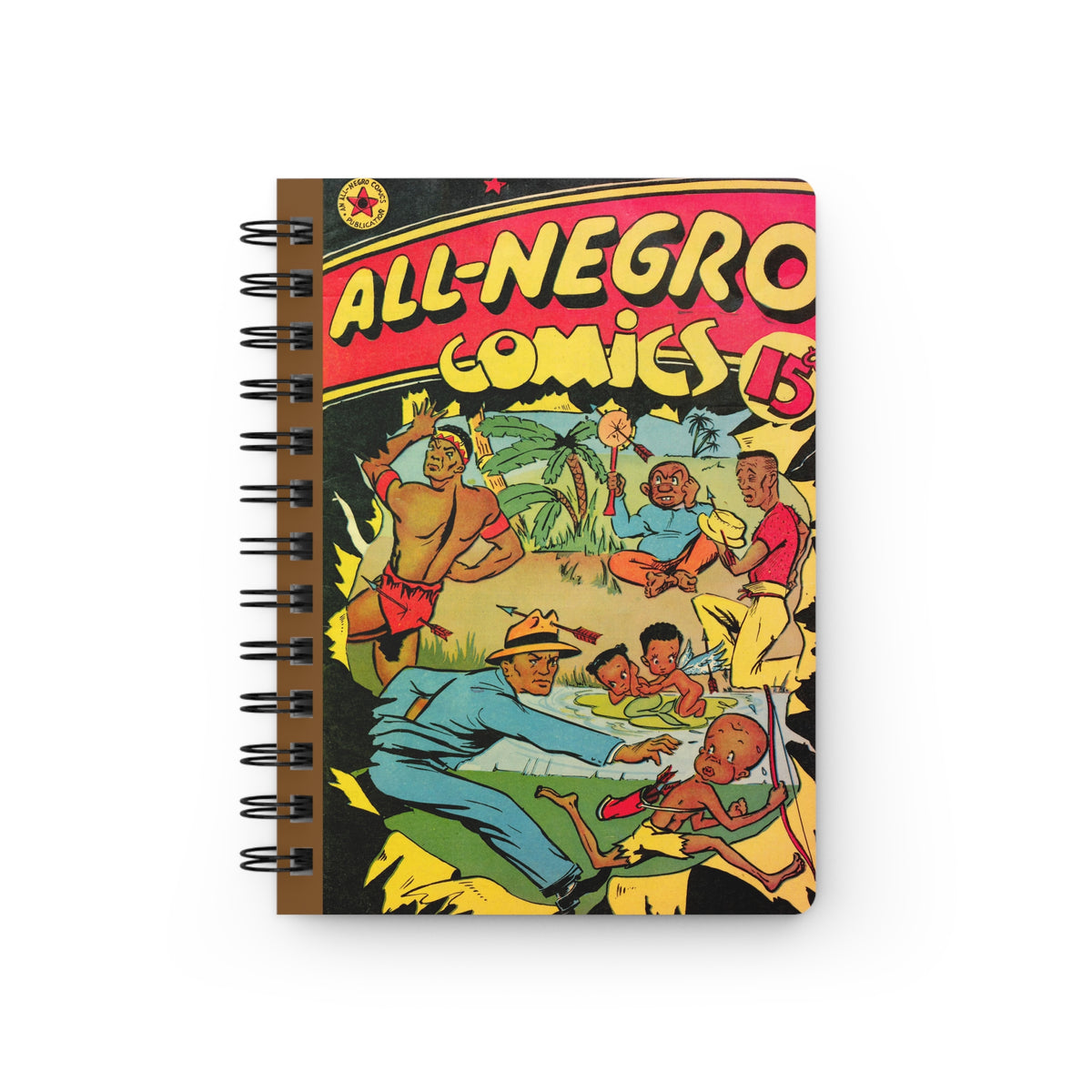 All-Negro Comics 1 Golden Age Spiral Notebook