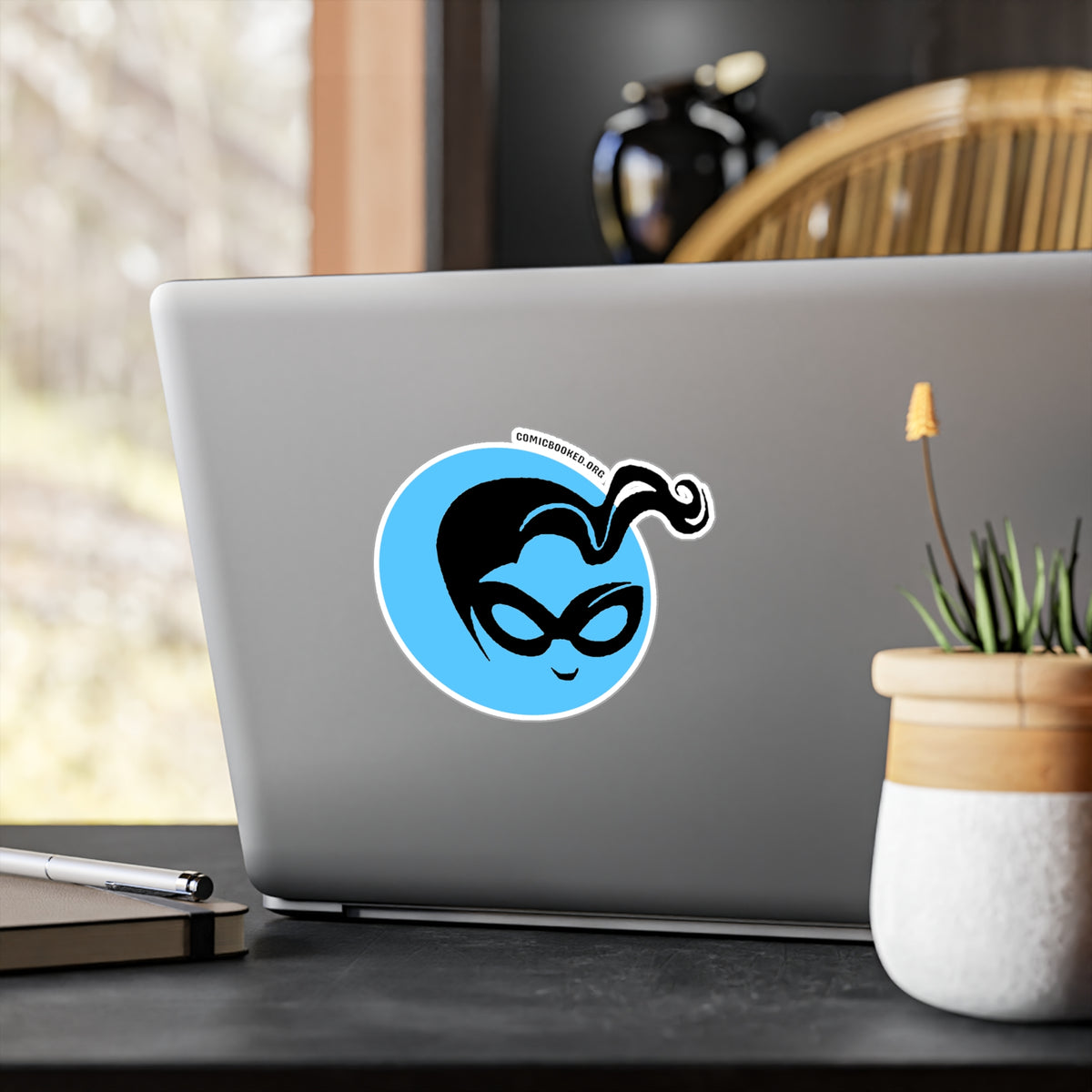 Masked Vigilante ComicBooked! Kiss-Cut Vinyl Decal