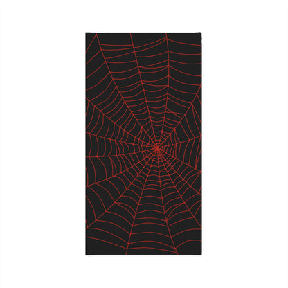Secret ID Spider Web Red Black Multifunctional Neck Gaiter