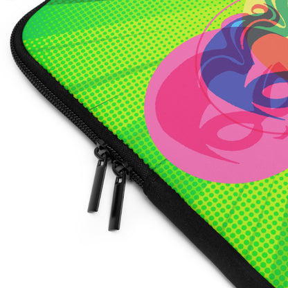 Green Masked Vigilante We Love Comics ComicBooked! Laptop Sleeve