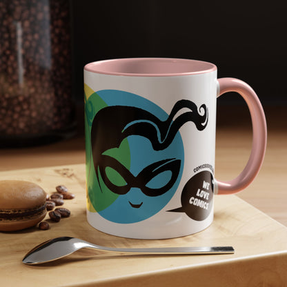 Masked Vigilante We Love Comics ComicBooked! Mug - 8 Colorful Options