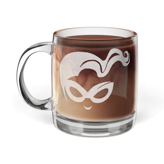 Masked Vigilante We Love Comics ComicBooked! Engraved Glass Mug