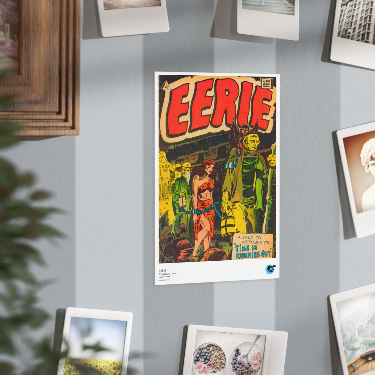 Eerie 9 Cover Golden Age Mini Print