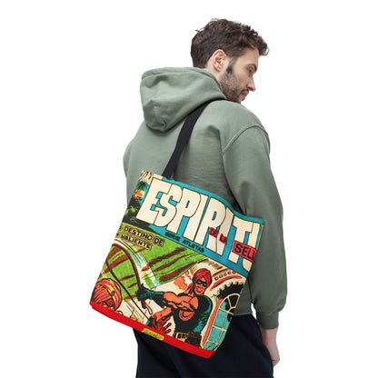 El Espiritu 2 Cover Golden Age Tote Bag