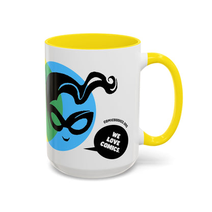 Masked Vigilante We Love Comics ComicBooked! Mug - 8 Colorful Options