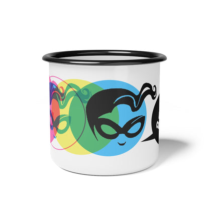 Masked Vigilante We Love Comics ComicBooked! Enamel Camp Cup