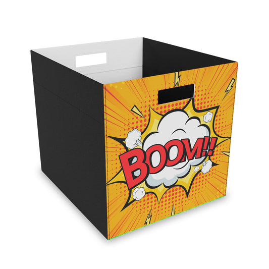 POW! BOOM! ComicBooked! Felt Storage Box