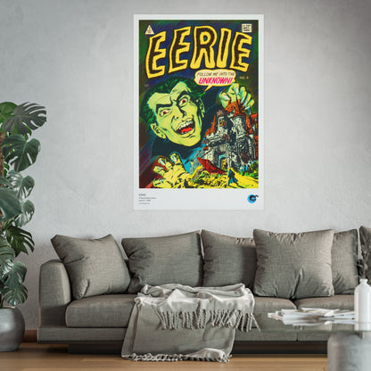 Eerie 8 Cover Golden Age Poster