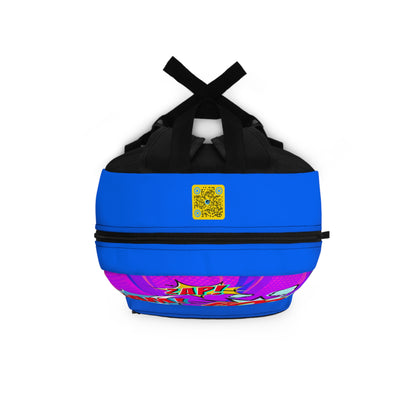 Blue Masked Vigilante We Love Comics ComicBooked! Backpack