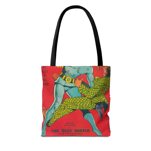 Blue Beetle 1 Cover Golden Age Tote Bag