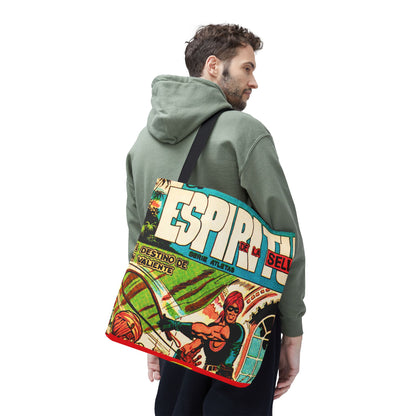El Espiritu 2 Cover Golden Age Tote Bag