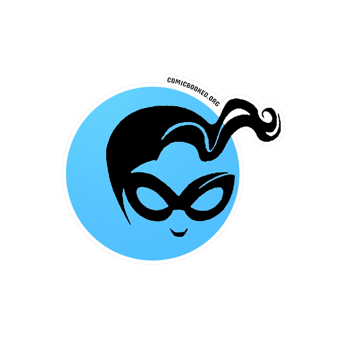 Masked Vigilante ComicBooked! Kiss-Cut Vinyl Decal