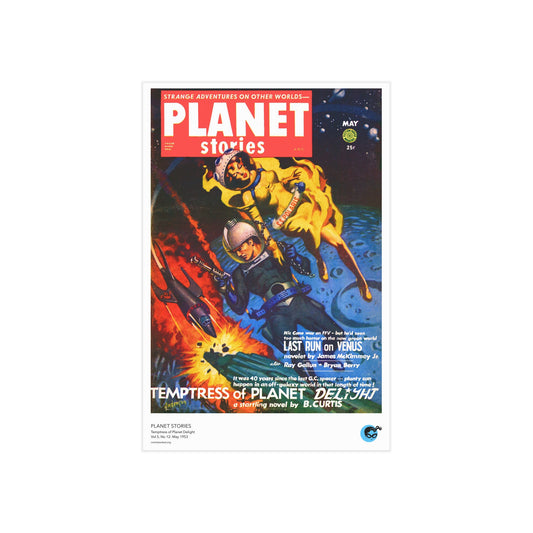 Planet Stories Vol 5 No 12 Cover Golden Age Mini Print